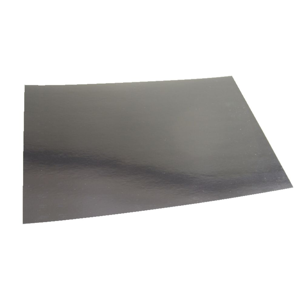 Foil Board A4 Single Sided 250gsm Silver Pack of 50